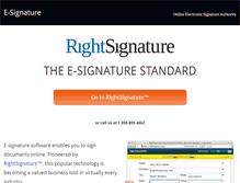 Tablet Screenshot of e-signature.com